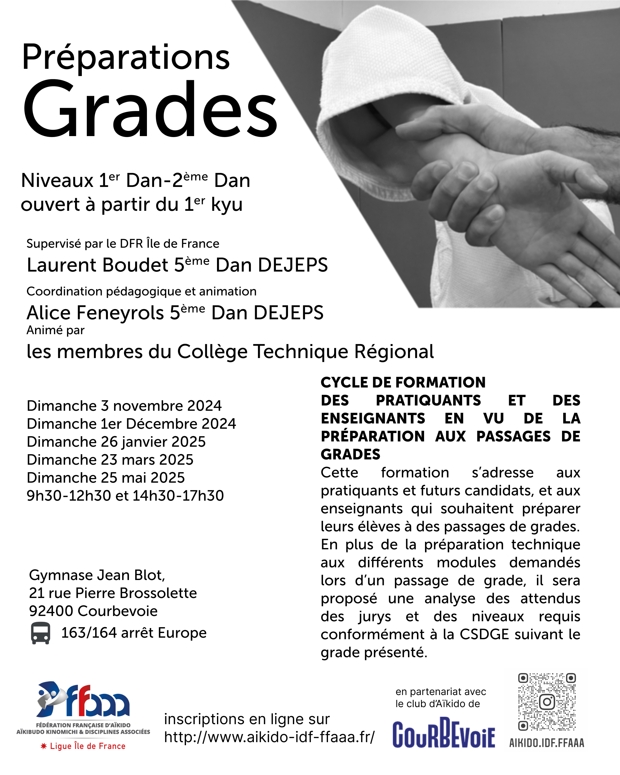 Préparation Grades 1-2e D