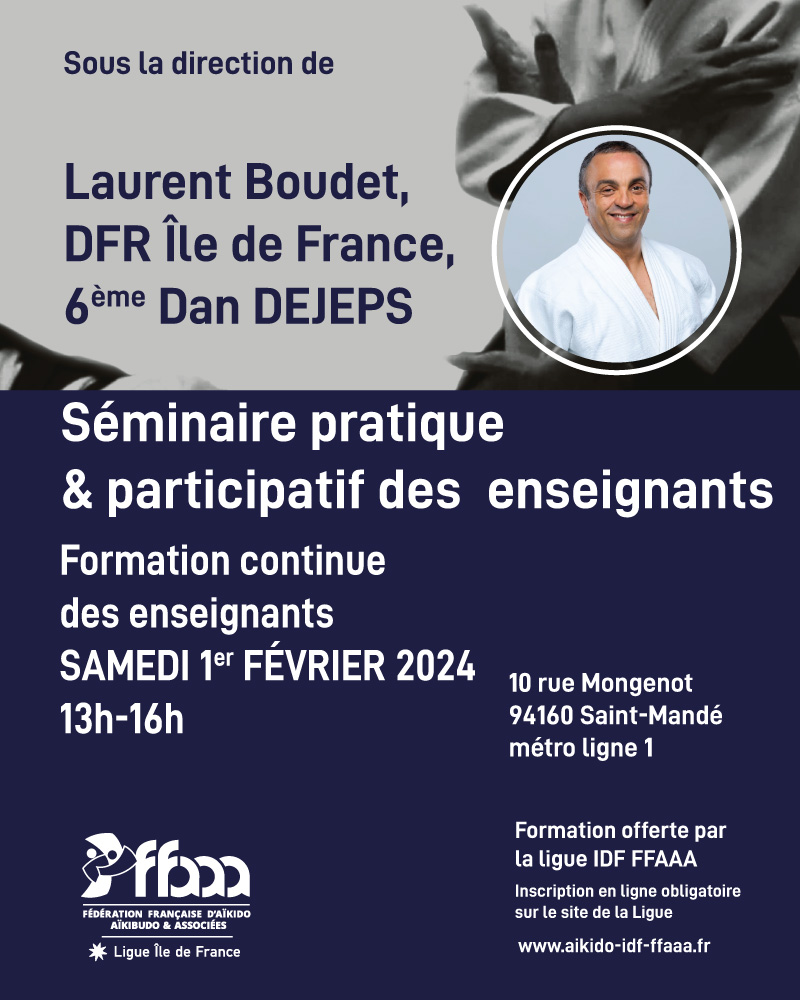 Séminaire pratique et participatif des enseignants 1er février 2024